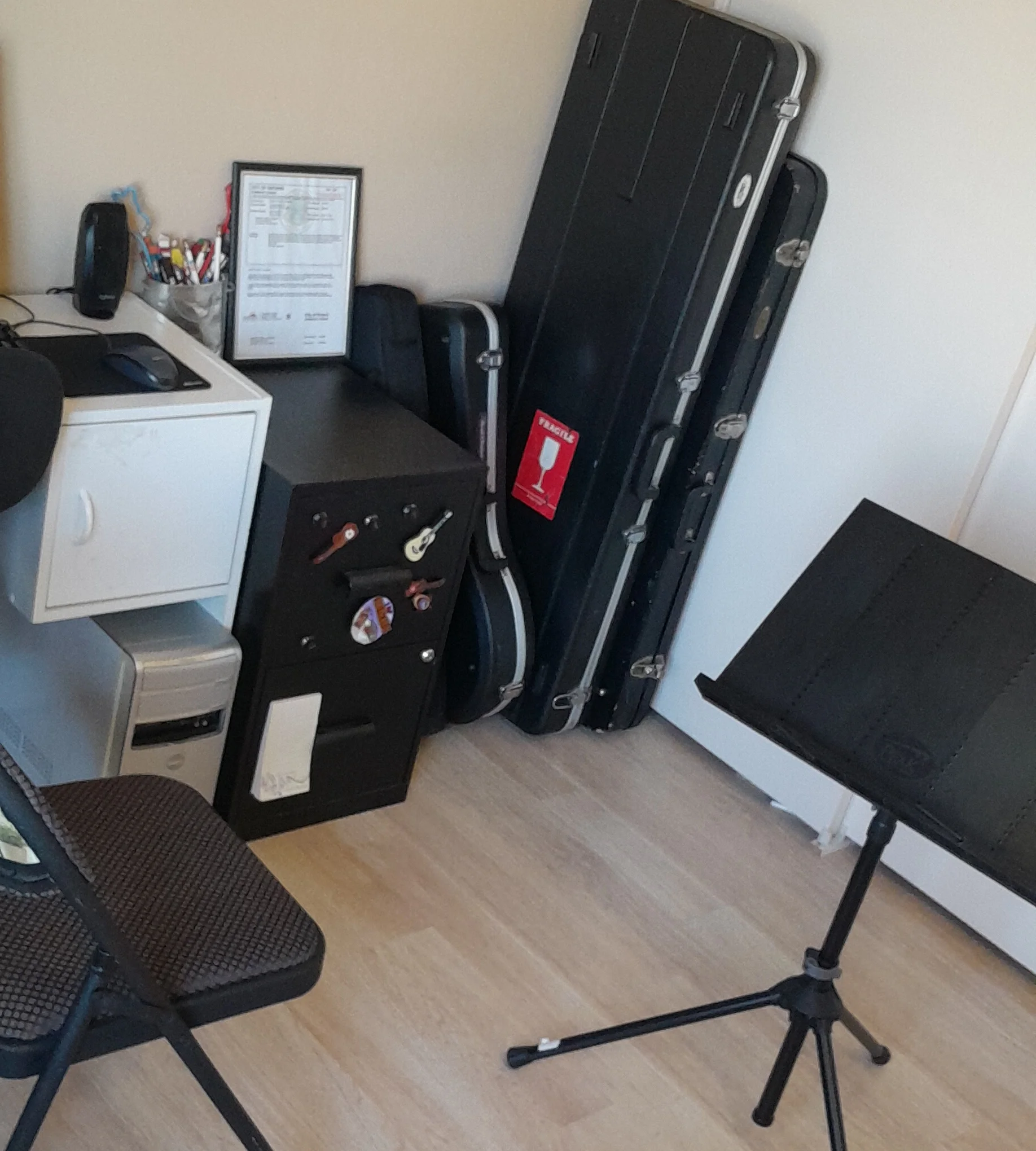 Teaching studio interior